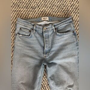 Agolde Riley High Ride Straight Crop